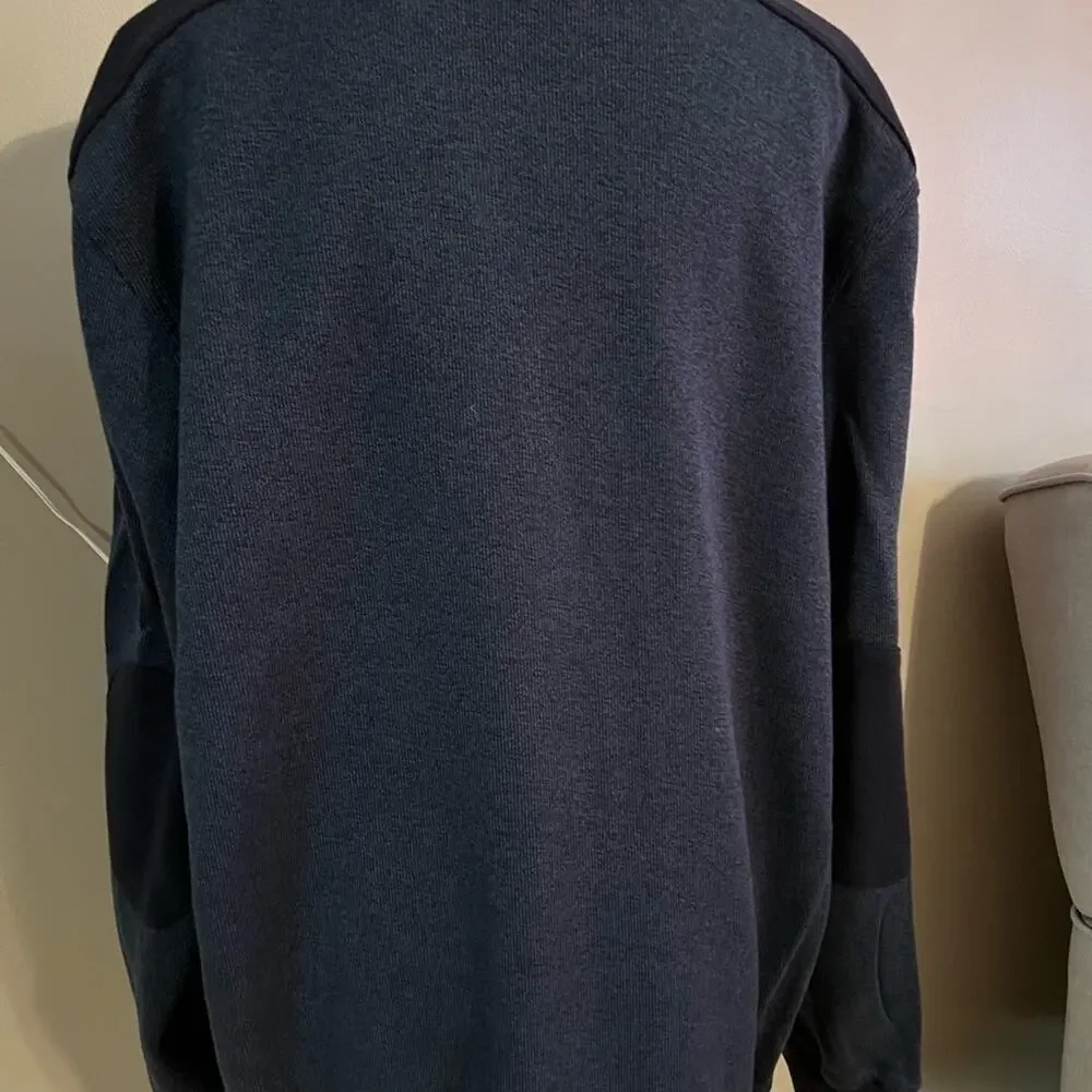 LL BEAN MENS FULL ZIP “SWEATER” JACKET SIZE XL WORN ONCE